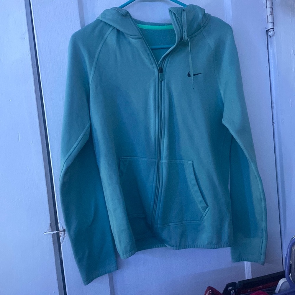 Nike jacket, very comfortable & it’s a size xs